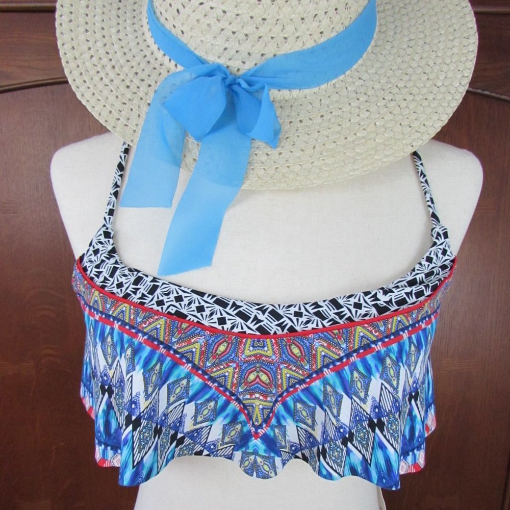 Red Carter Navajo Dream Reversible Bottom Bikini